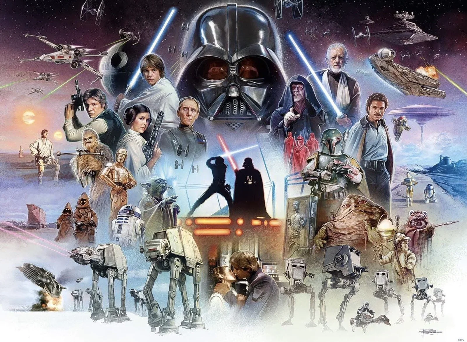 Cover art for Star Wars - The Original Trilogy on Voyage