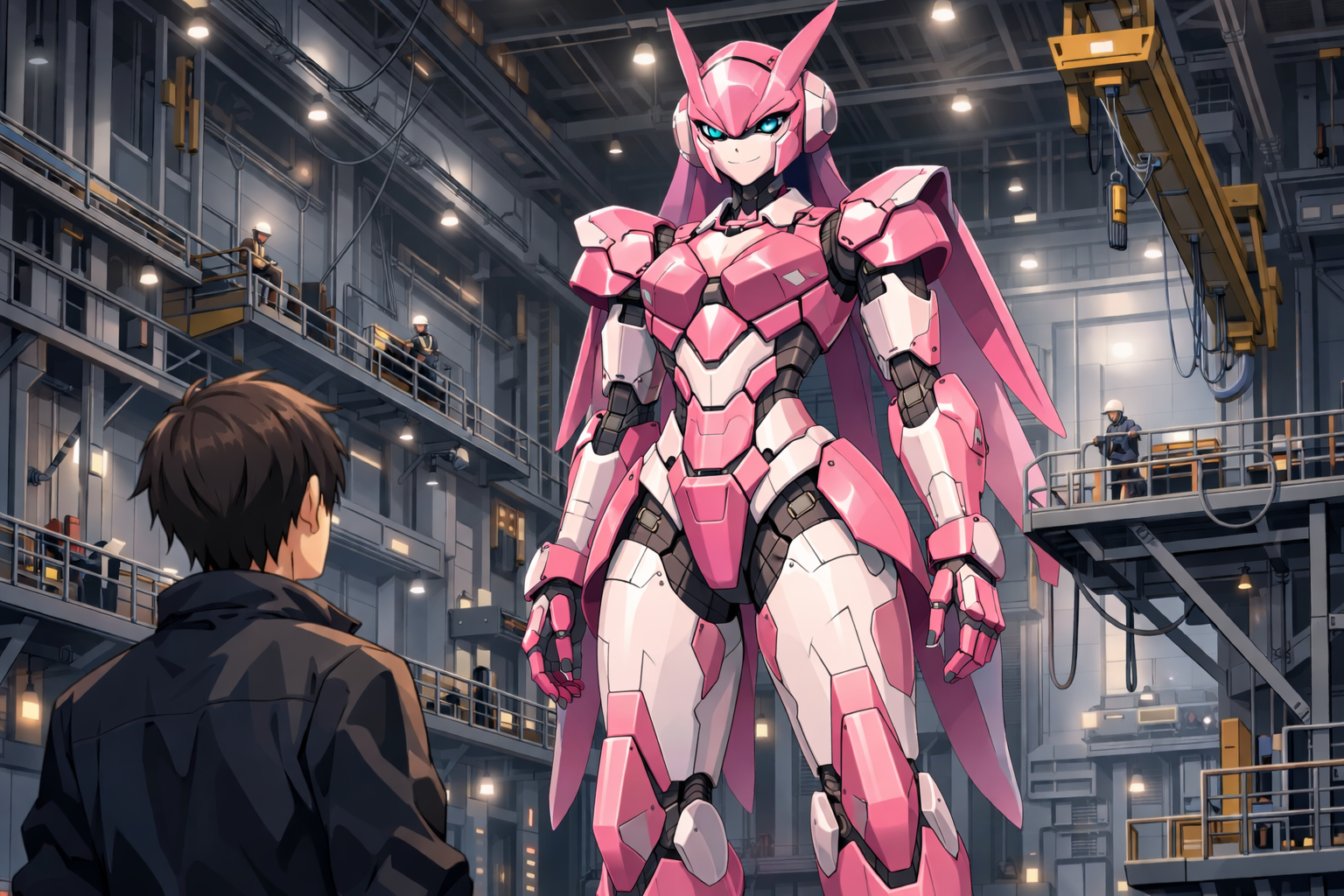 Cover art for Ride of the Valkyrie, a mech scenario on AI Dungeon
