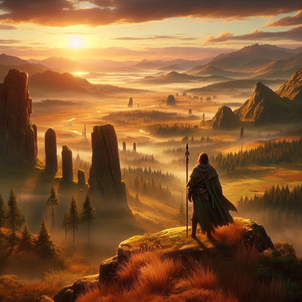Cover art for The Wildsong Vale, a tribes scenario on AI Dungeon