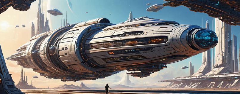 Cover art for SPACE RPG - Fractured Colonies - AC - System E-762 , a space scenario on AI Dungeon