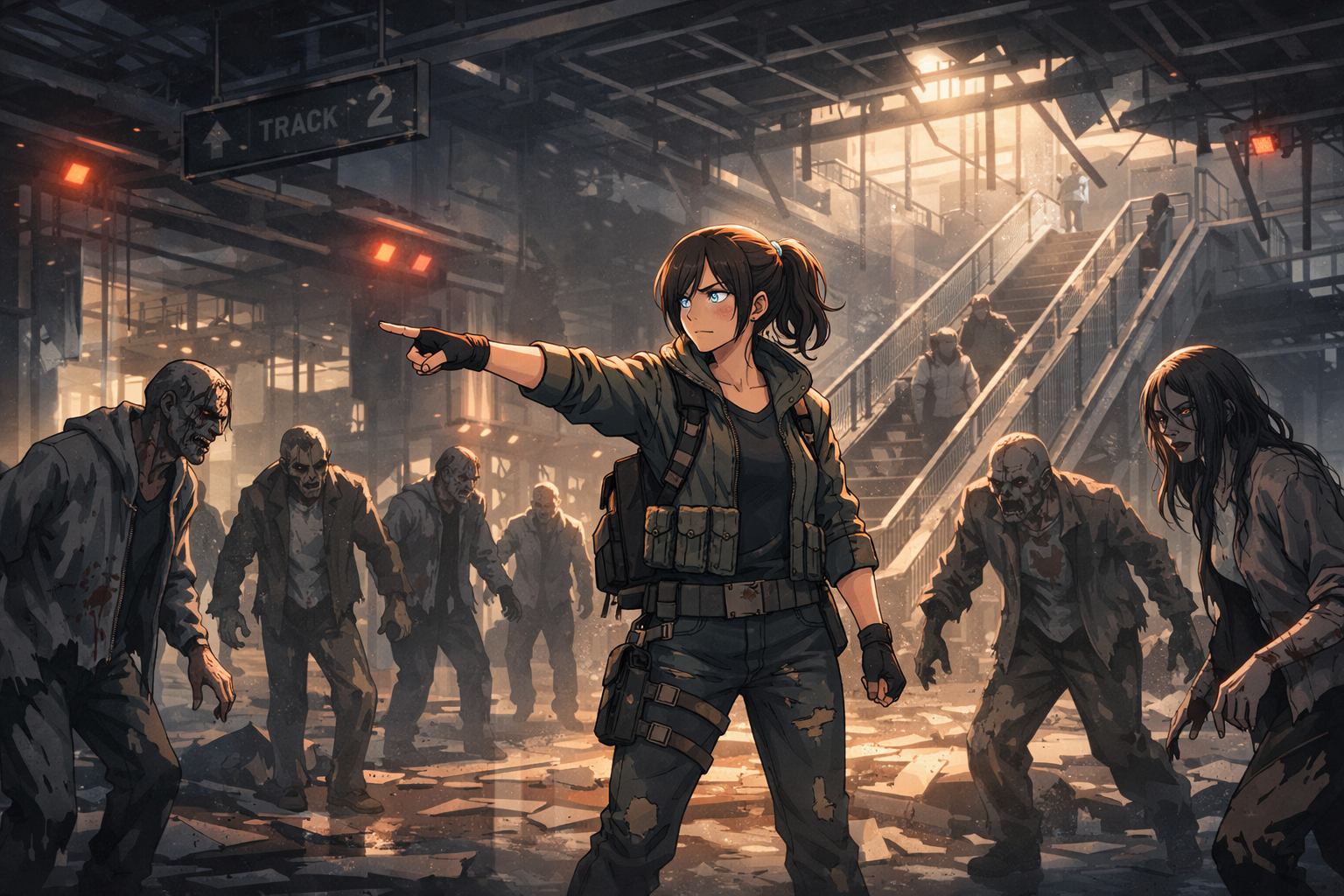 Cover art for The Infection Listens - Zombie Awakened, a modern day scenario on AI Dungeon