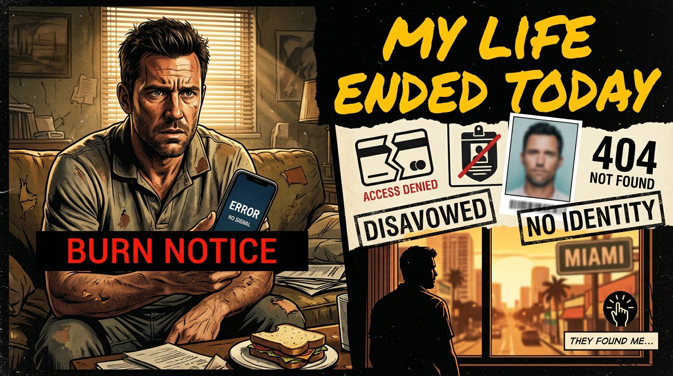 Cover art for Burn Notice, an inner self scenario on AI Dungeon