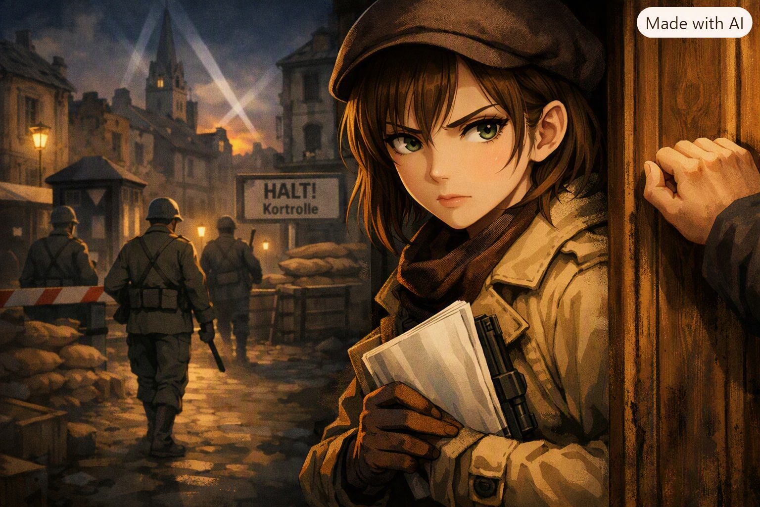Cover art for You Don’t Exist (OSS 1944) - Awakened, a powers scenario on AI Dungeon