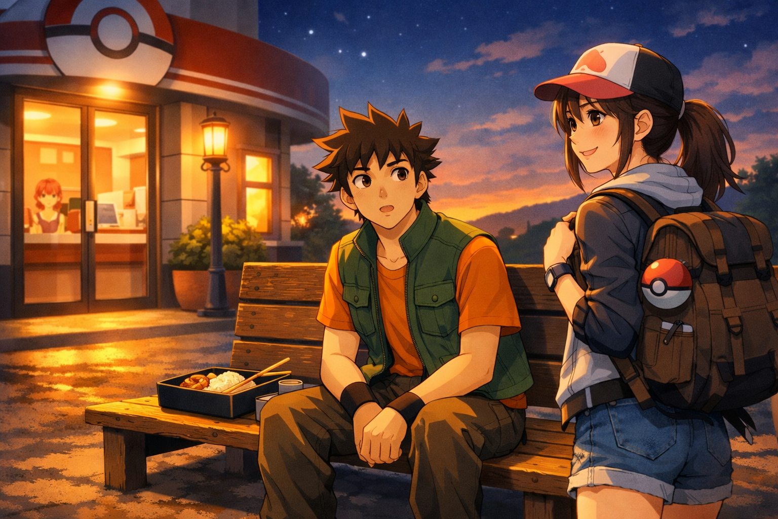 Cover art for Brock Has His Sights Set On You, an inner self scenario on AI Dungeon