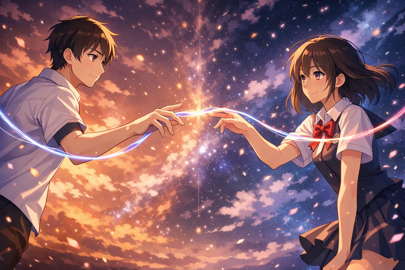 Cover art for Until We Finally Met, an inner self scenario on AI Dungeon