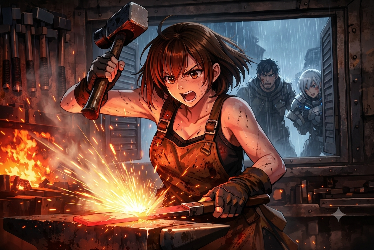 Cover art for The Forge Between Incursions - Awakened, a modern day scenario on AI Dungeon