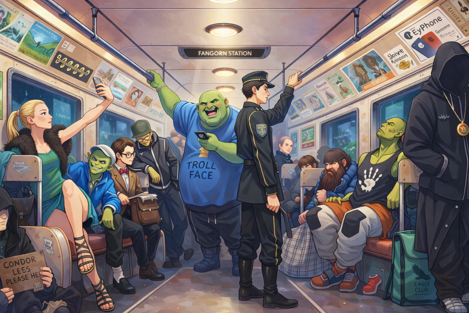 Cover art for Awakened: The First Signs, a slow burn scenario on AI Dungeon