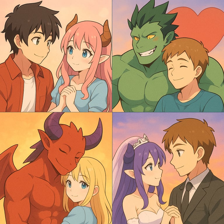 Cover art for Custom Monster Collection, a romance scenario on AI Dungeon