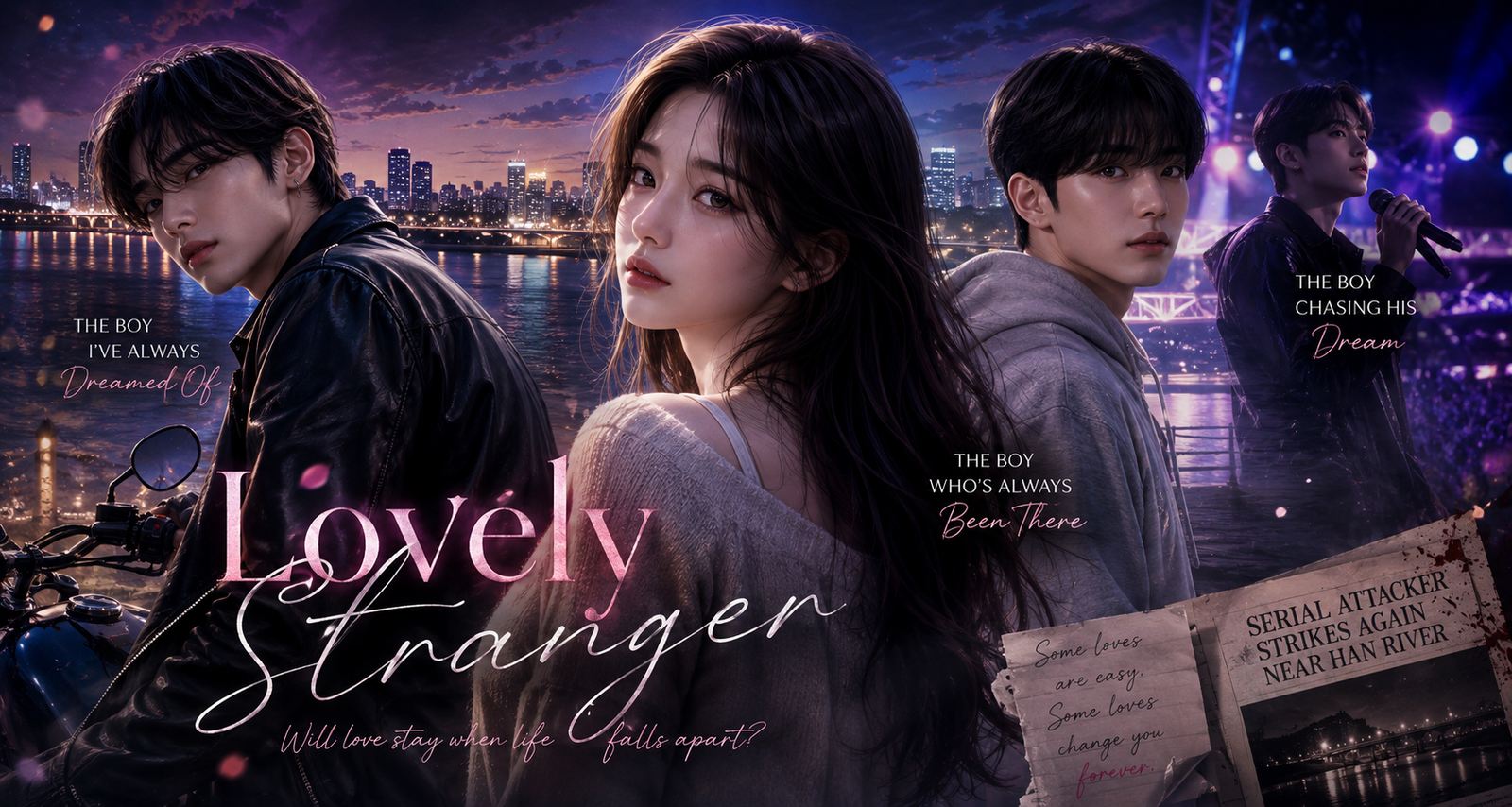 Cover art for 🌹 Lovely Stranger ðŸŽ, a k drama scenario on AI Dungeon