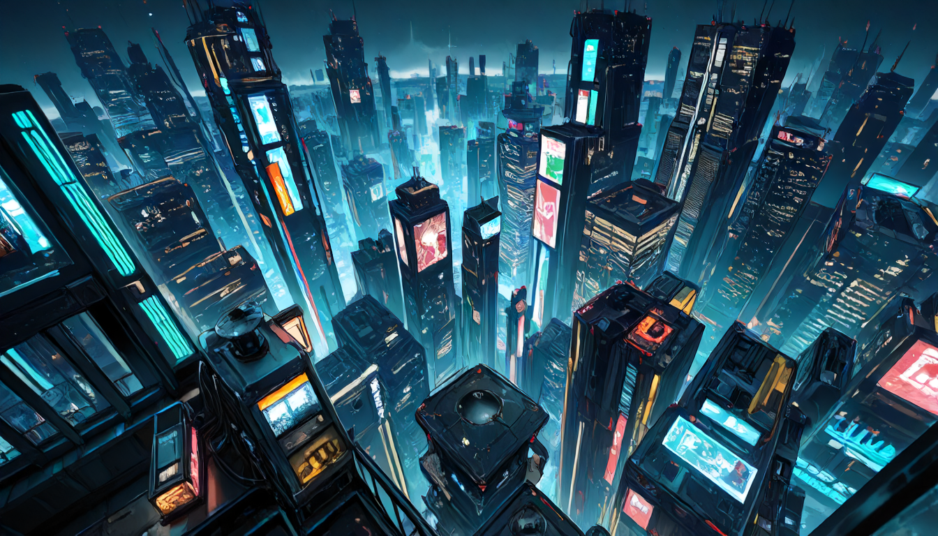 Cover art for City of Chains, a crime scenario on AI Dungeon