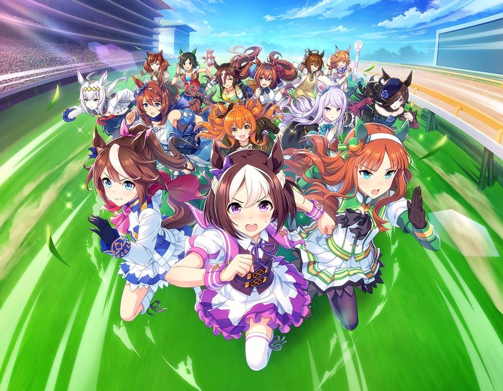 Cover art for Born to Run: A Pretty Derby Story, a derby scenario on AI Dungeon