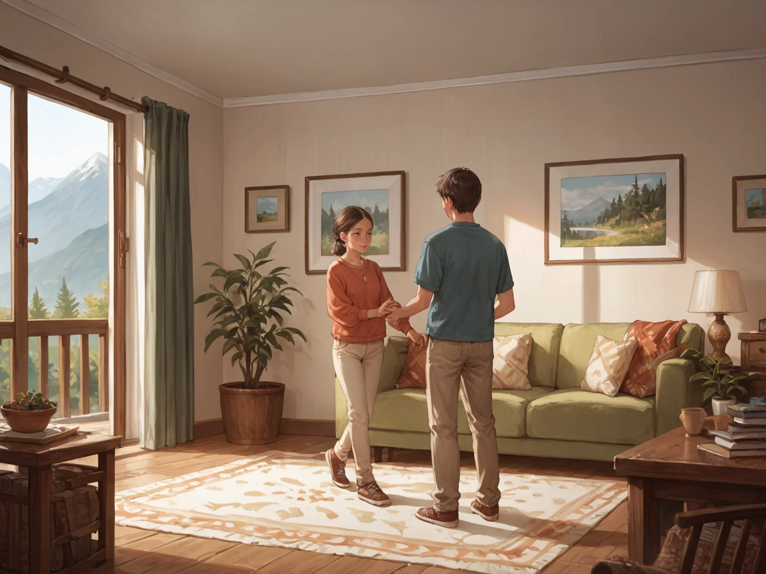Cover art for Body Switching Twins, a body switch scenario on AI Dungeon