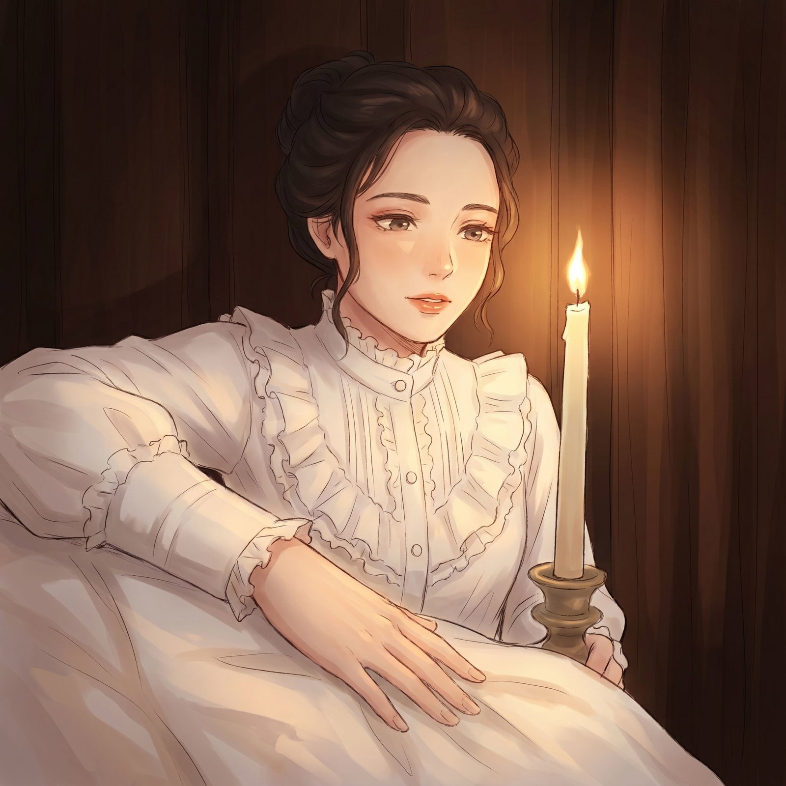 Cover art for Midnight Visitor (ISðŸŽ), a ghost scenario on AI Dungeon