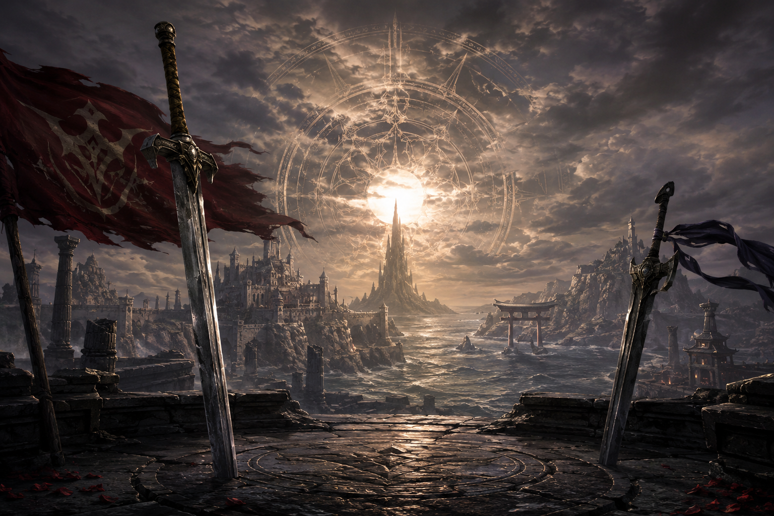 Cover art for Soul Calibur, a soul calibur world on Voyage