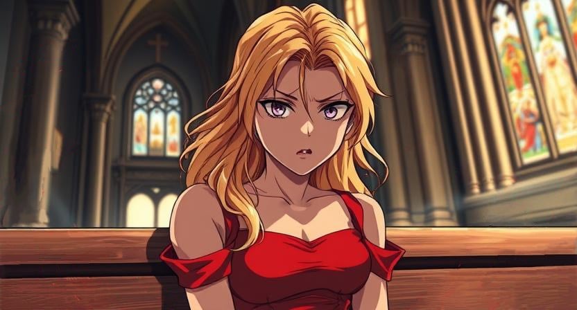 Cover art for The Girlfriend Clause, a gender swap scenario on AI Dungeon