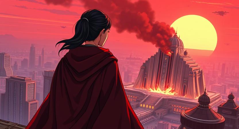 Cover art for Shadows of the Empire: A Jedi’s escape, a jedi scenario on AI Dungeon