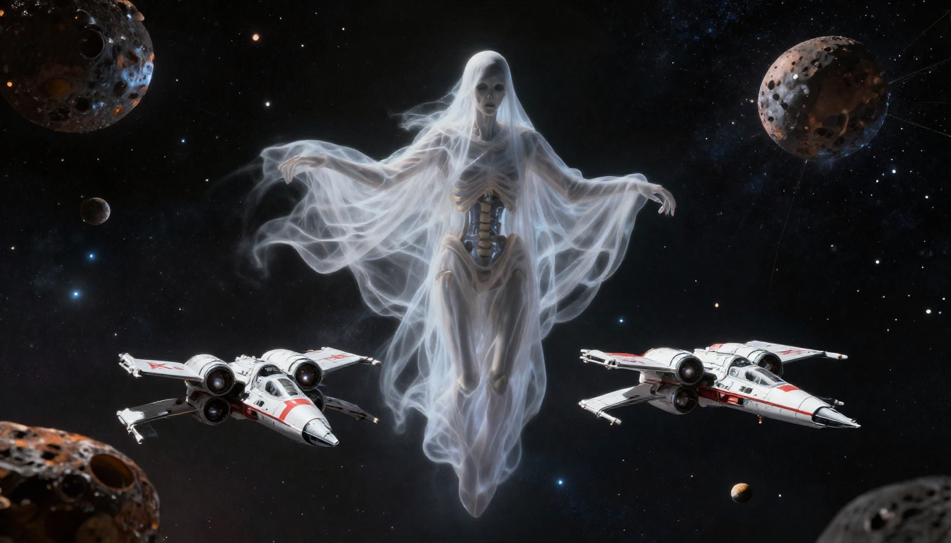 Cover art for Return of the Jedi Order: Echoes in the Void, a star wars scenario on AI Dungeon