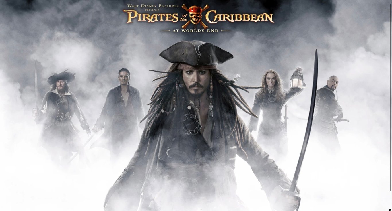 Cover art for Pirates of the Caribbean: At World’s End, a pirates of the caribbean scenario on AI Dungeon