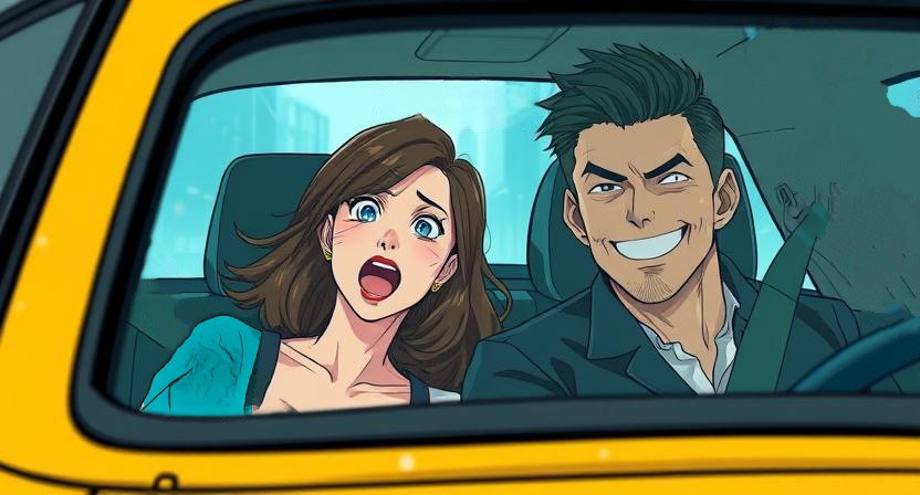 Cover art for A Ride to Remember, a character creation scenario on AI Dungeon