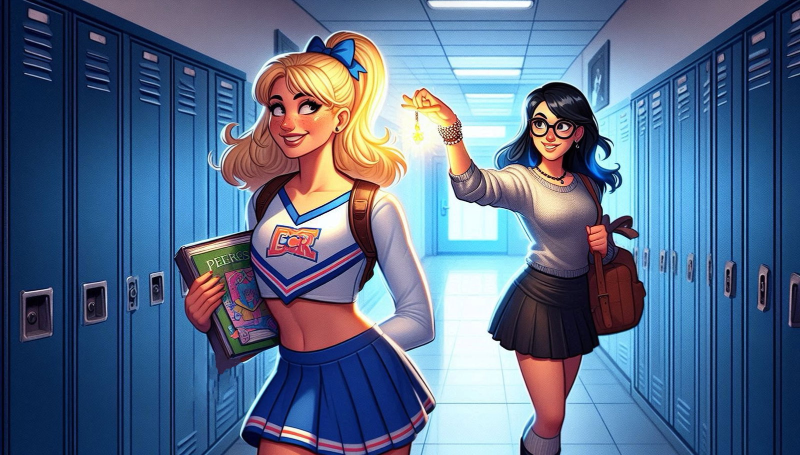Cover art for The Popularity Switch, a body swap scenario on AI Dungeon