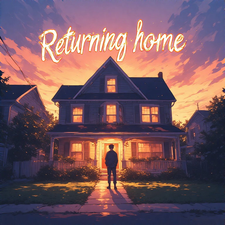 Cover art for Returning home, a modern scenario on AI Dungeon