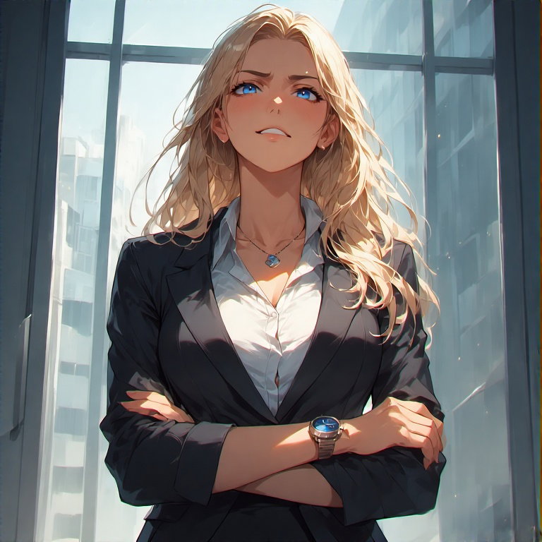 Cover art for Your bad boss, a work scenario on AI Dungeon