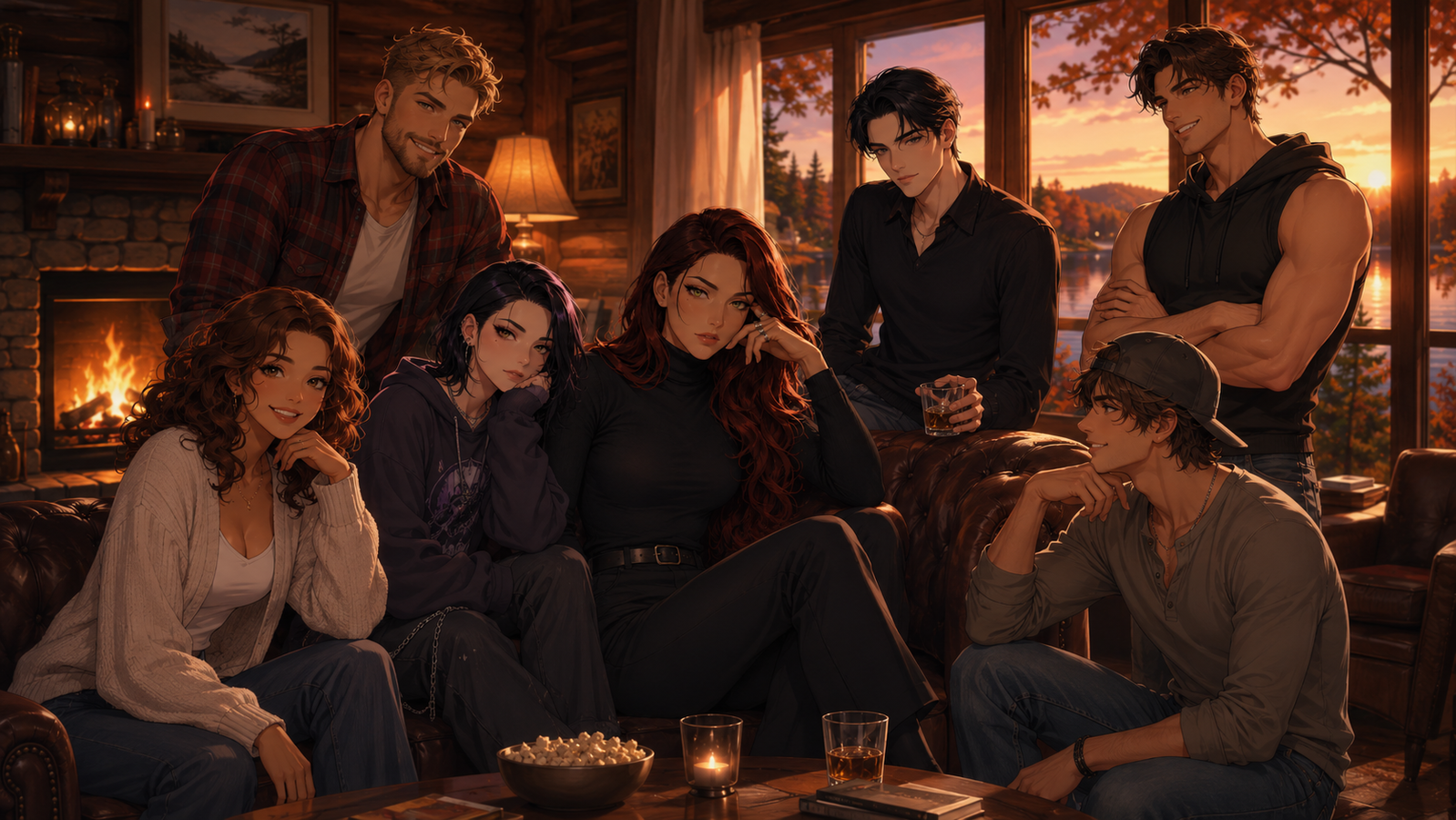Cover art for Last Call at Foxglove Lake, a slice of life scenario on AI Dungeon