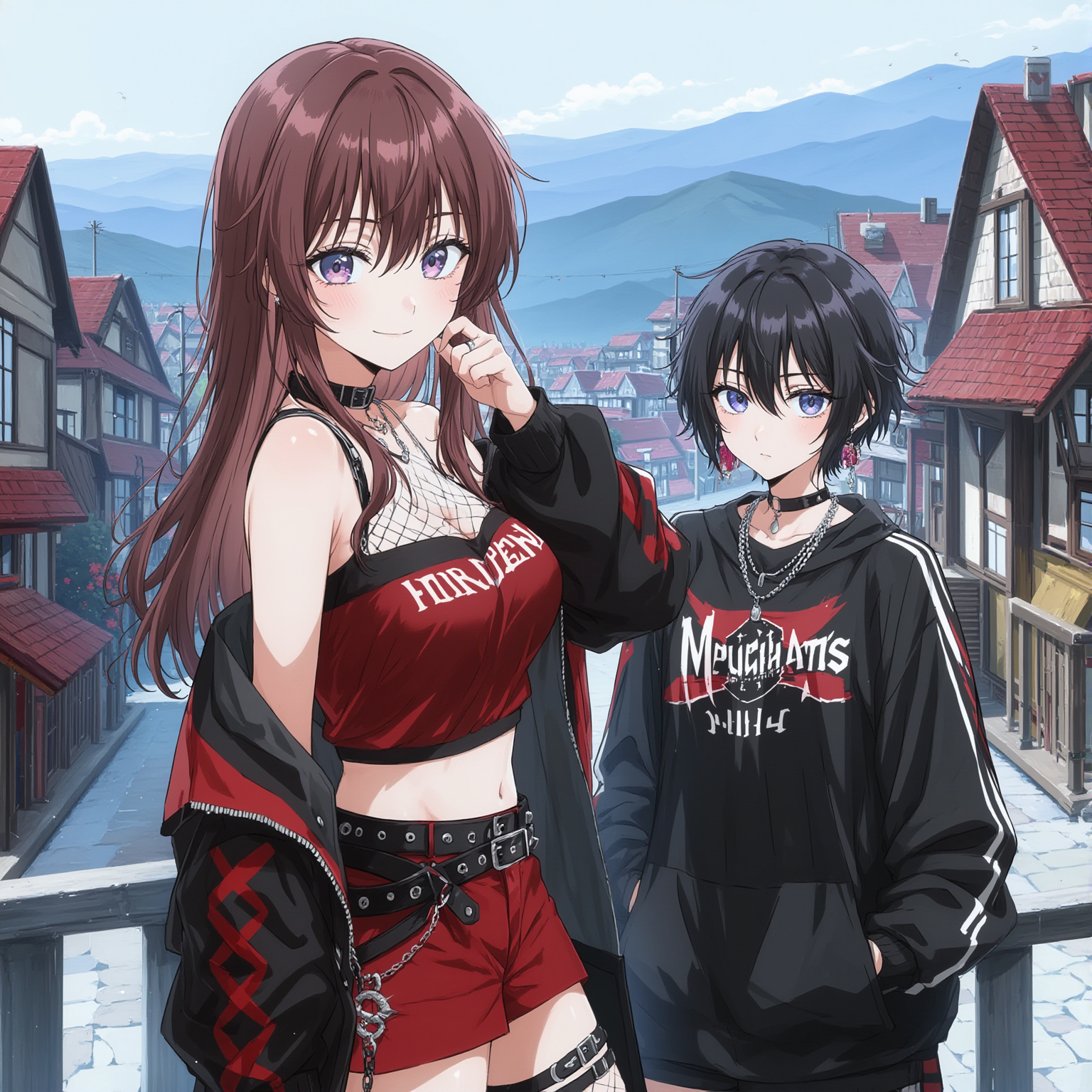 Cover art for A Date With: The Valen Sisters , an a date with scenario on AI Dungeon