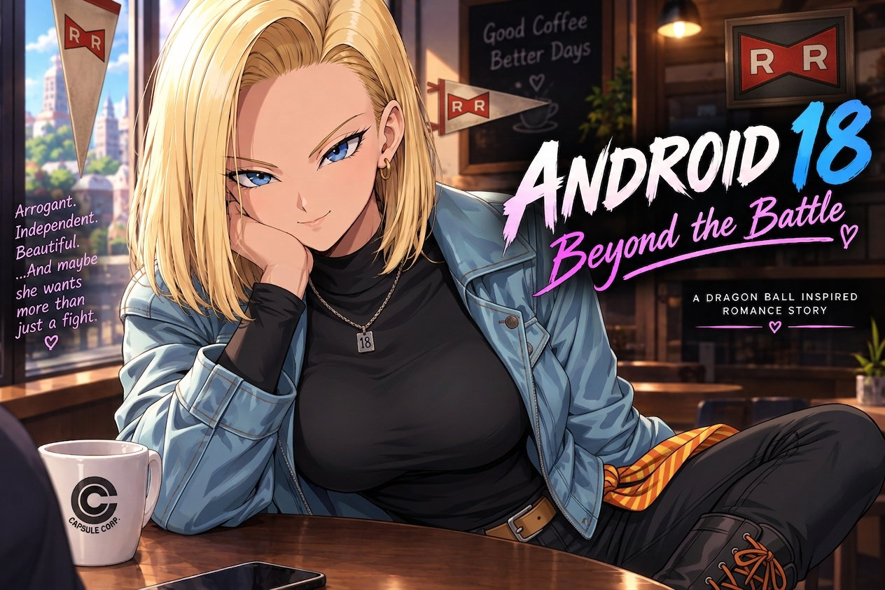 Cover art for Android 18: Beyond the Battle, an anime scenario on AI Dungeon
