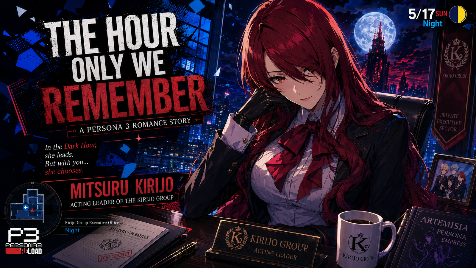 Cover art for The Hour Only We Remember, an anime scenario on AI Dungeon