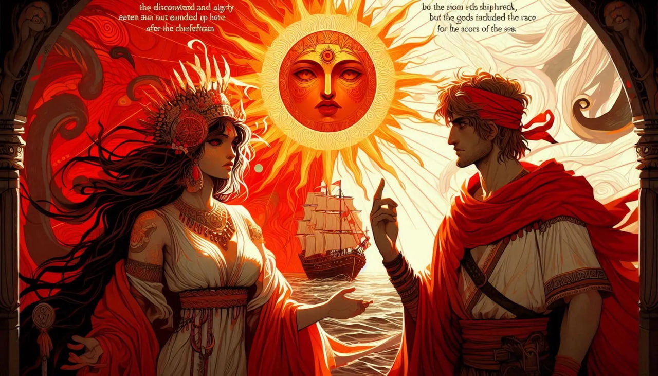 Cover art for 🔆Who will be chosen by the Sun?🔆, a fantasy scenario on AI Dungeon