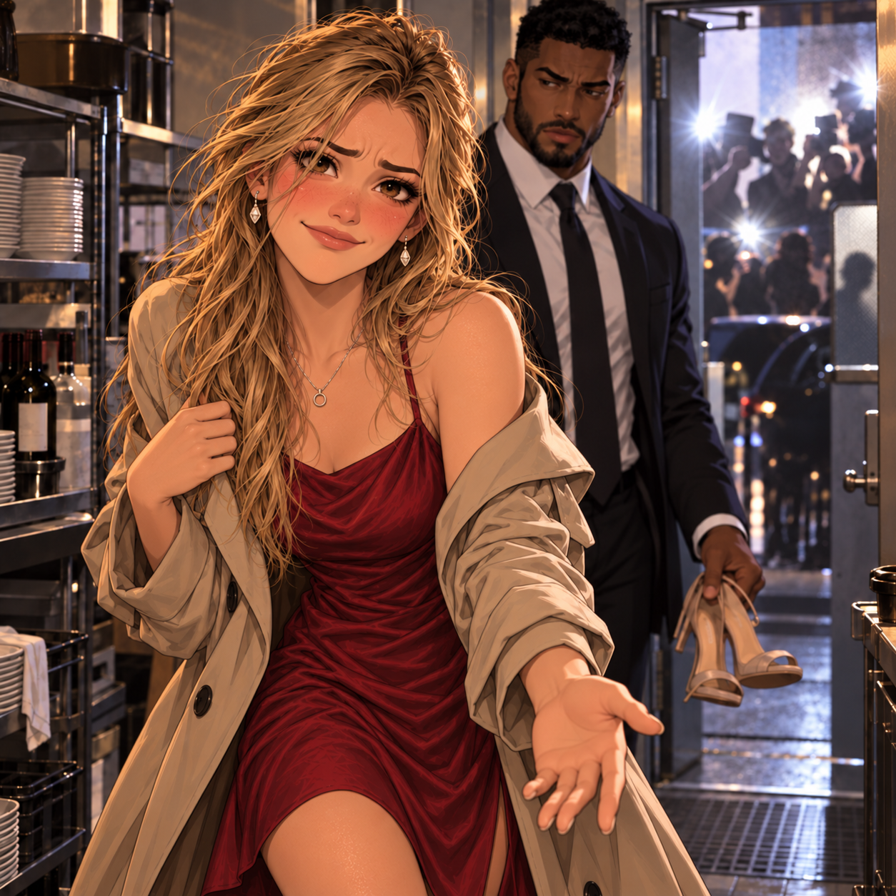 Cover art for Please Be Normal, a first date scenario on AI Dungeon