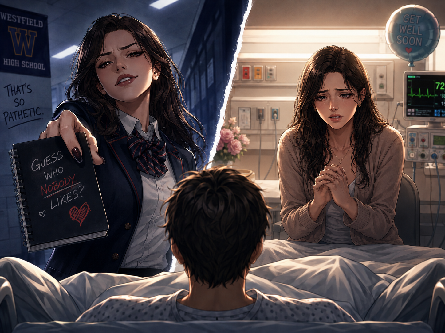 Cover art for Married to Bully in Another Life, a modern scenario on AI Dungeon