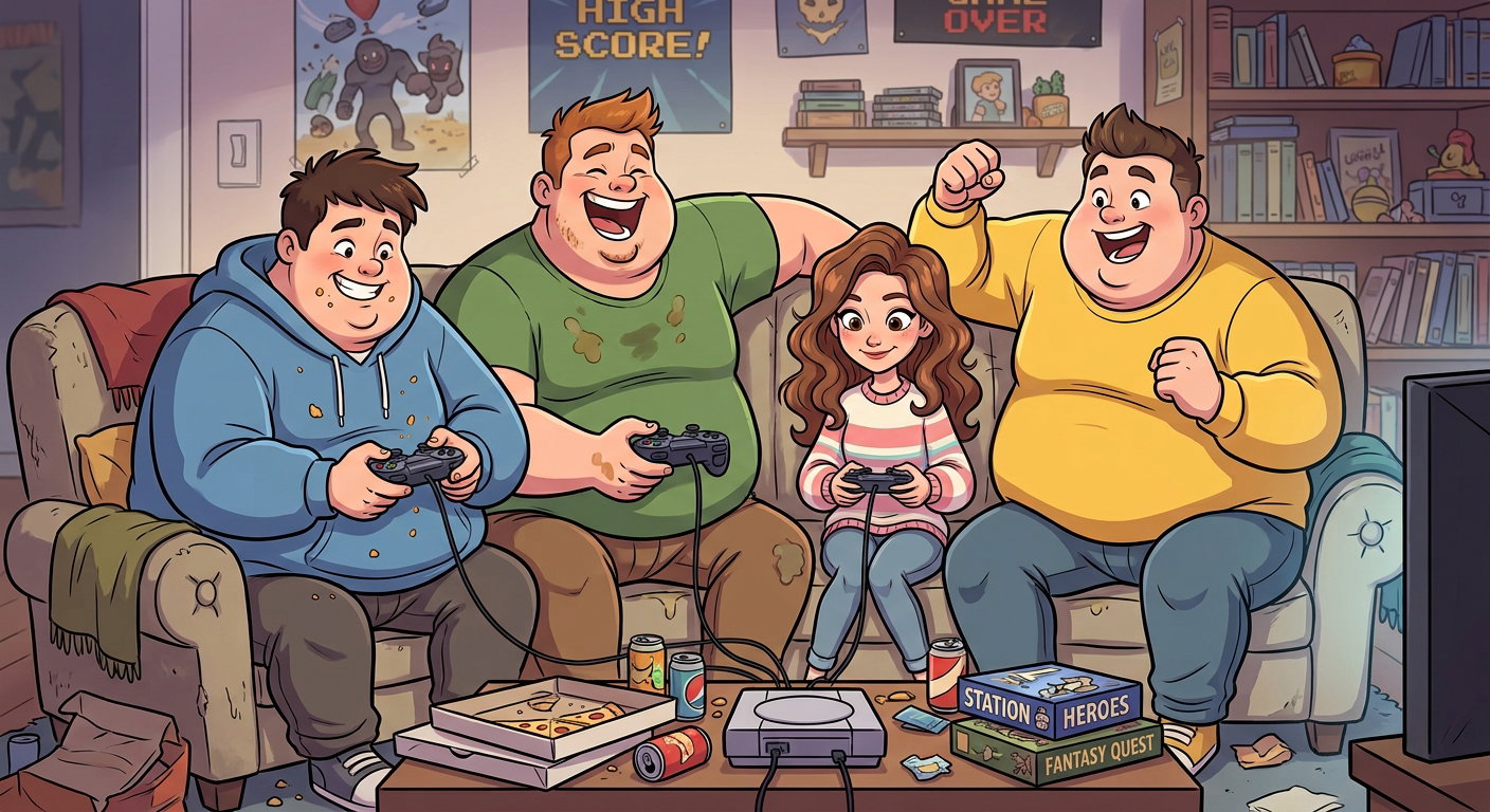 Cover art for One Of The Guys, a slice of life scenario on AI Dungeon