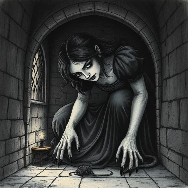 Cover art for The Princess Beast, a giantess scenario on AI Dungeon
