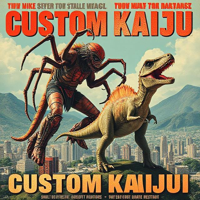 Cover art for You are a Kaiju, a kaiju scenario on AI Dungeon