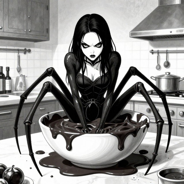 Cover art for The Pest in the Pudding, a dryder scenario on AI Dungeon