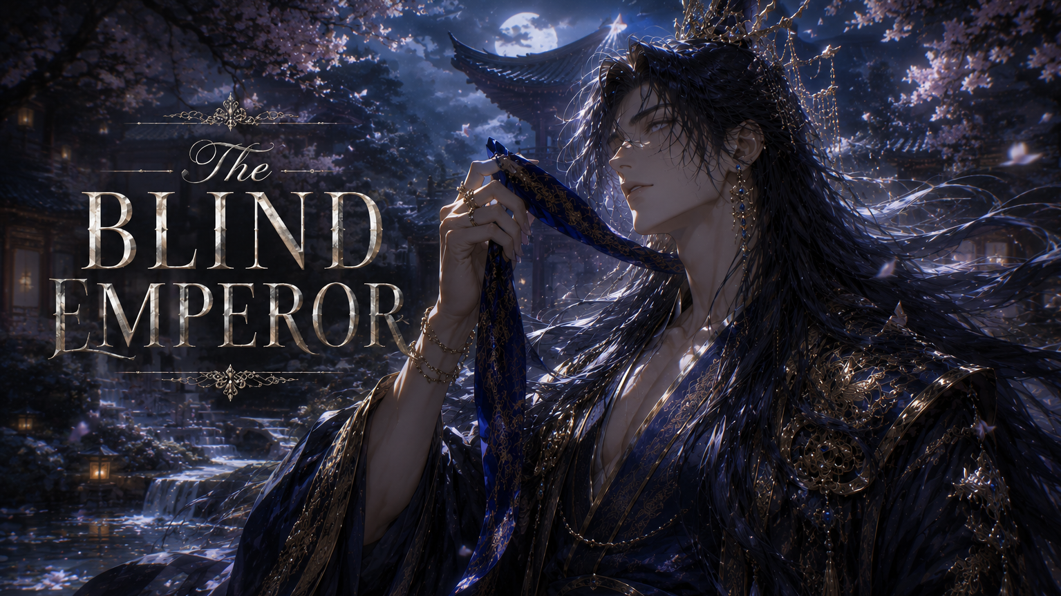 Cover art for Blind Emperor, a fantasy scenario on AI Dungeon