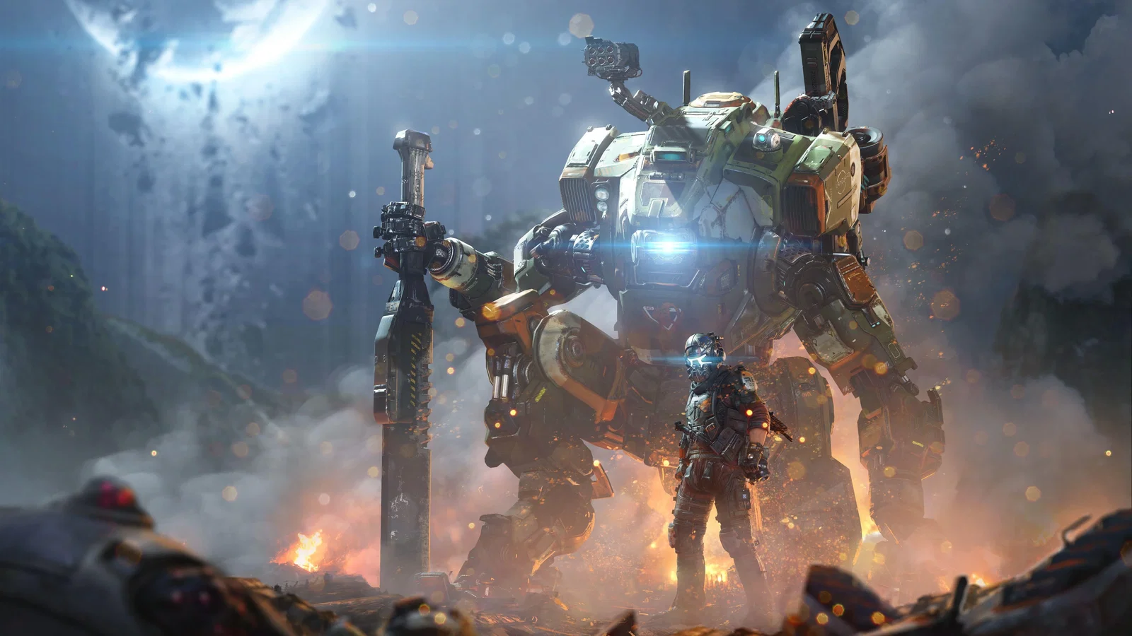 Cover art for The World of Titanfall V1.0.0, a kbpv scenario on AI Dungeon