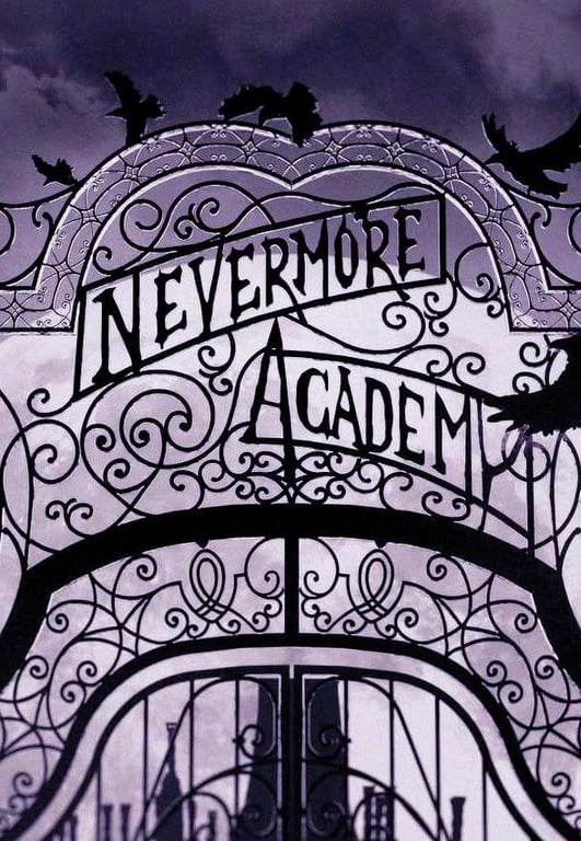 Cover art for Nevermore academy, an outcasts scenario on AI Dungeon