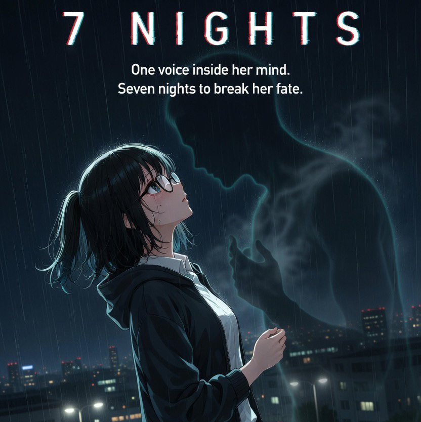 Cover art for 7 Nights, a mystery scenario on AI Dungeon