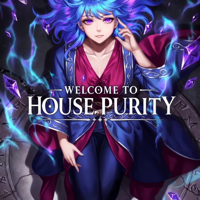 Cover art for Welcome to House Purity, a fantasy scenario on AI Dungeon