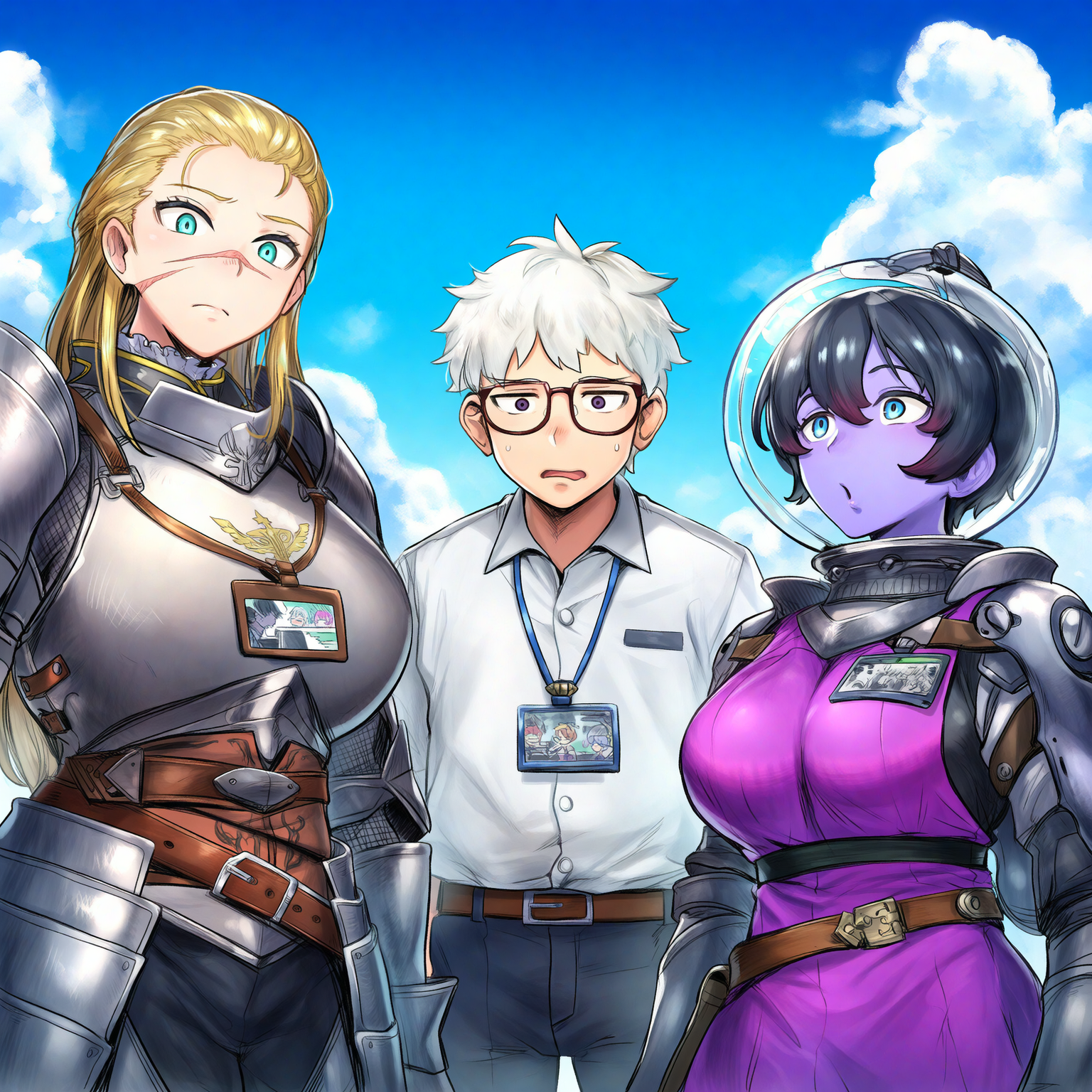 Cover art for "Your Name" Parable, an adventure scenario on AI Dungeon
