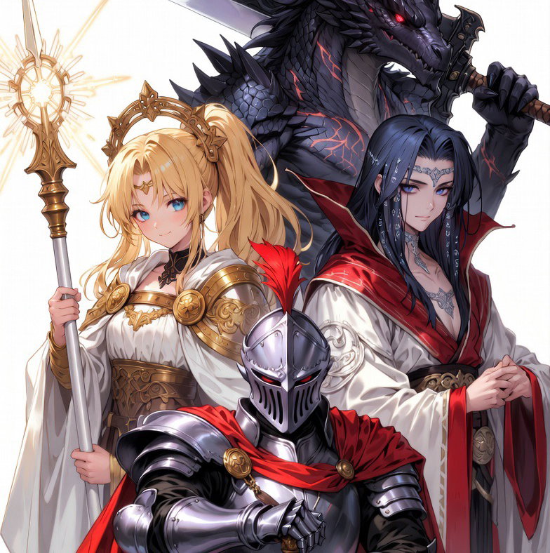 Cover art for Mythralis A Fantasy RPG, a magic scenario on AI Dungeon