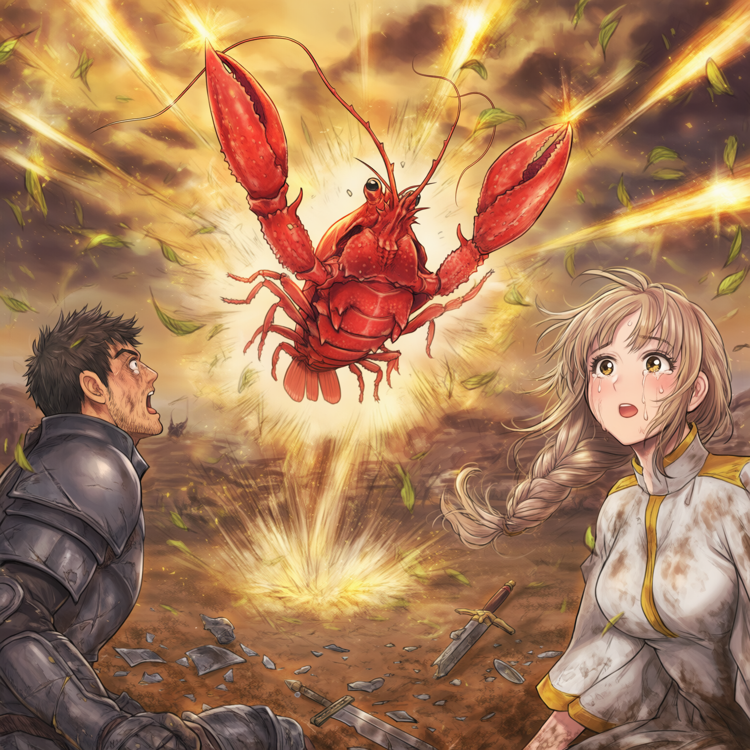Cover art for The Chosen Crawfish, a magic scenario on AI Dungeon