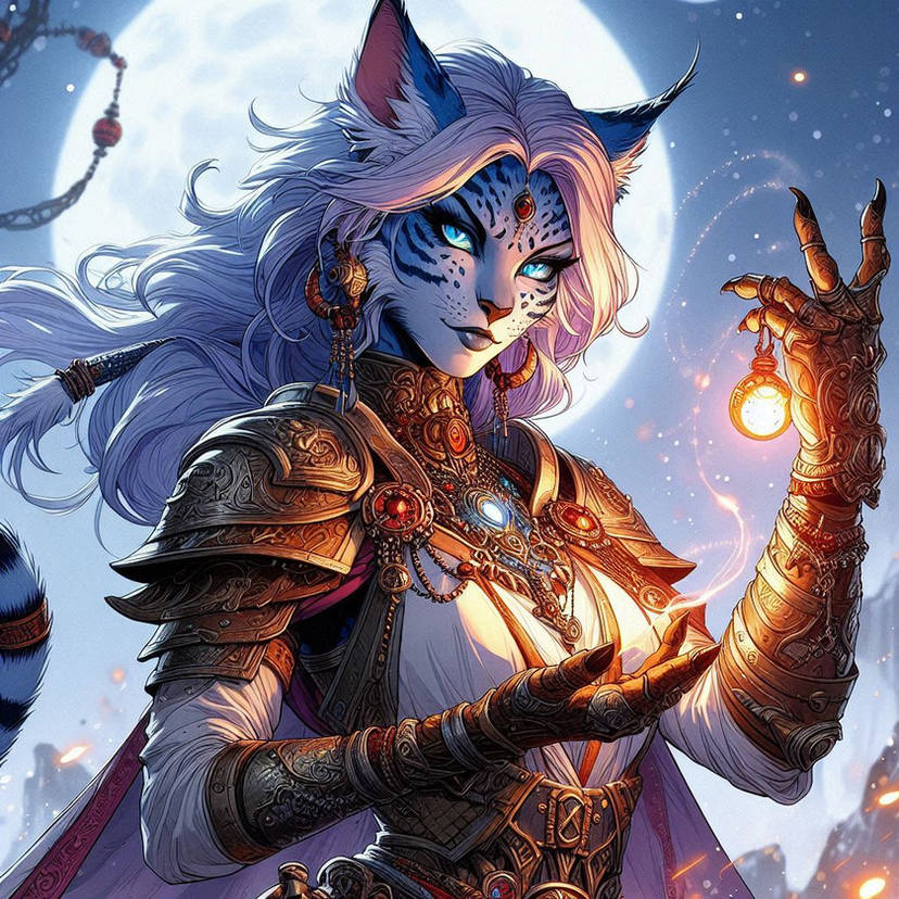 Cover art for The Perrrrfect Adventure, a fantasy scenario on AI Dungeon
