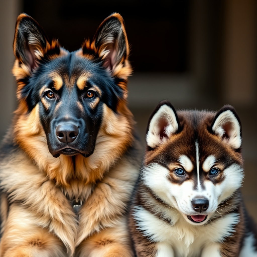 Cover art for Rex and Max, a dog's tale, a casual scenario on AI Dungeon