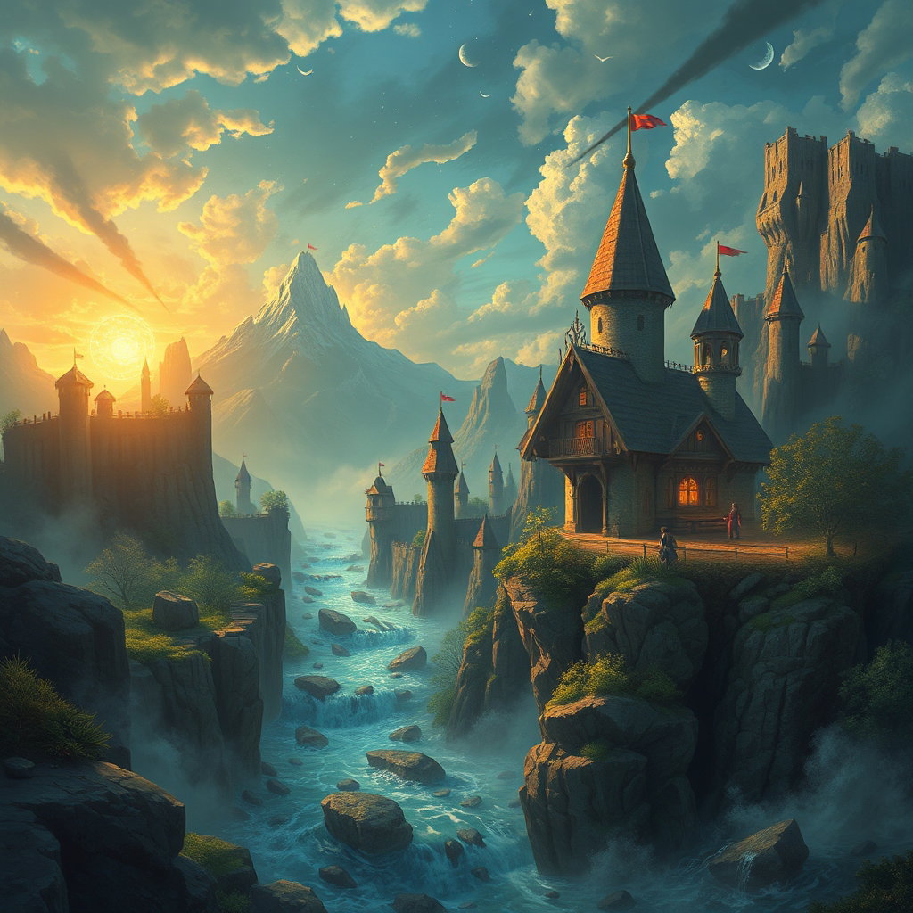 Cover art for Welcome to Willanddoor, a magic scenario on AI Dungeon