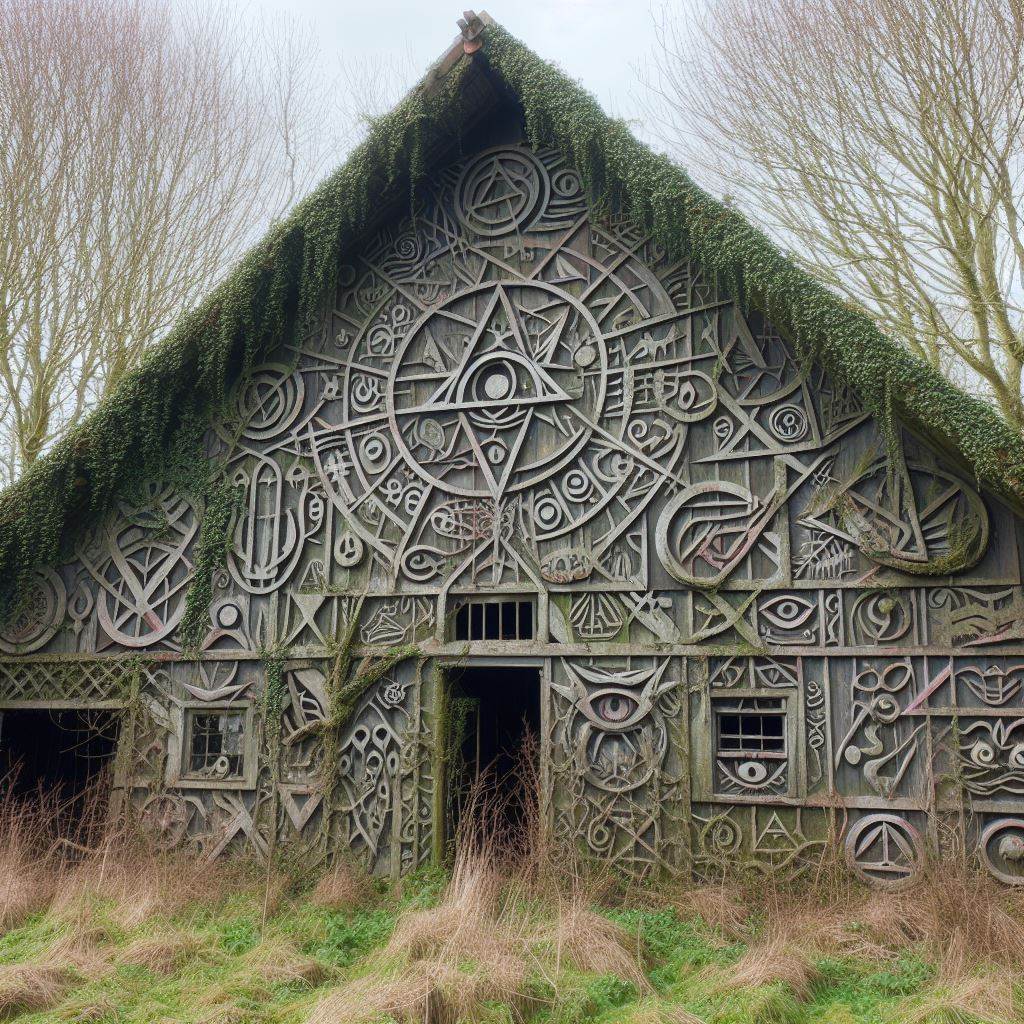 Cover art for The Barn, a transformation scenario on AI Dungeon