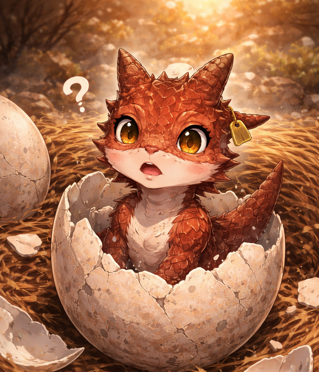 Cover art for Mommy?, a kobold scenario on AI Dungeon
